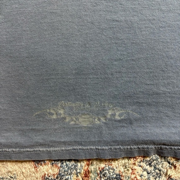 Vintage Harley Davidson Spellout Logo Sleeveless Top Size XL - Picture 6 of 6